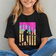Baseball Drip Bat Boys Ice Cream American Flag 4th Of July Graphic Youth Baseball Drip Bat Boys Ice Cream American Flag 4th Of July Graphic Youth