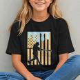 Baseball Drip Boys Dripping Ice Cream Baseball American Flag Graphic Youth