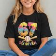 Baseball Drip Ice Cream Number 67 Player Lifestyle Graphic Youth Baseball Drip Ice Cream Number 67 Player Lifestyle Graphic Youth
