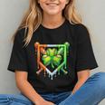Baseball Drip Ice Cream St Patricks Day Shamrock Lucky Graphic Youth Baseball Drip Ice Cream St Patricks Day Shamrock Lucky Graphic Youth