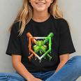 Baseball Drip Ice Cream St Patricks Day Shamrock Graphic Youth