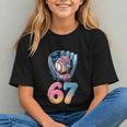 Baseball Drip Number 67 Player 67th Birthday Ice Cream 67 Graphic Youth Baseball Drip Number 67 Player 67th Birthday Ice Cream 67 Graphic Youth