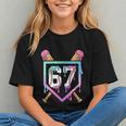 Baseball Ice Cream Drip 67 Player Dabbing Six Seven Boys Graphic Youth