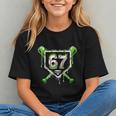 Baseball Ice Cream Drip Number 67 Player 67th Birthday Kids Graphic Youth Baseball Ice Cream Drip Number 67 Player 67th Birthday Kids Graphic Youth
