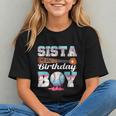 Baseball Ice Cream Drip Sista Of The Birthday Boy Graphic Youth Baseball Ice Cream Drip Sista Of The Birthday Boy Graphic Youth