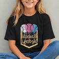 Baseball Lifestyle Ball Sprinkles Drip Boys Kids Men Teen Graphic Youth