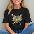 Baseball Mardi Gras Home Plate Ice Cream Drip Carnival Mask Graphic Youth Baseball Mardi Gras Home Plate Ice Cream Drip Carnival Mask Graphic Youth