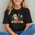 Baseball Santa 67 Christmas Xmas Boys Retro Graphic Youth