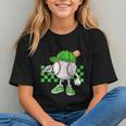 Boys St Patricks Day Baseball Player Pitcher Coach Kids Graphic Youth