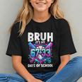 Bruh It's My 67 33 Days Of School Baseball 100 Days Smarter Graphic Youth Bruh It's My 67 33 Days Of School Baseball 100 Days Smarter Graphic Youth