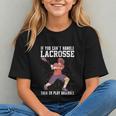 If You Can’t Handle Lacrosse Then Go Play Baseball Graphic Youth