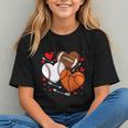 Cute Heart Baseball Basketball Football Valentine Boy Men Graphic Youth Cute Heart Baseball Basketball Football Valentine Boy Men Graphic Youth