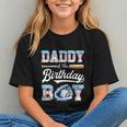 Daddy Of The Birthday Boy Baseball Ice Cream Drip Matching Graphic Youth