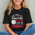 My Favorite Player Calls Me Grampy Baseball Grampy Graphic Youth