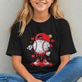 Game Day Baseball Drip Valentine Hearts Sport Lover Graphic Youth Game Day Baseball Drip Valentine Hearts Sport Lover Graphic Youth