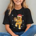 Gingerbread Man Baseball Christmas Graphic Youth Gingerbread Man Baseball Christmas Graphic Youth
