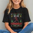 Ho Ho Homerun Xmas Sports Player Baseball Ugly Christmas Graphic Youth Ho Ho Homerun Xmas Sports Player Baseball Ugly Christmas Graphic Youth