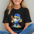 Ice Cream Baseball Drip Spots Sprinkle For Boys Youth Kids Graphic Youth