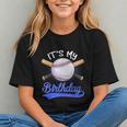 Kids 8th Baseball Birthday Party Boys Sport Fan 8 Years Old Graphic Youth