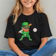 Leprechaun Playing Baseball St Patricks Day Sport Boys Graphic Youth