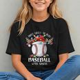 Most Likely To Play Baseball With Santa Christmas Xmas Graphic Youth Most Likely To Play Baseball With Santa Christmas Xmas Graphic Youth