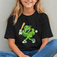 Lucky Shamrock Playing Baseball St Patrick's Kids Boys Graphic Youth Lucky Shamrock Playing Baseball St Patrick's Kids Boys Graphic Youth