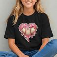 Melting Baseball Drip Heart Softball Player Lover Ice Cream Graphic Youth Melting Baseball Drip Heart Softball Player Lover Ice Cream Graphic Youth