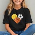Mom Sports Heart Soccer Basketball Baseball Softball Graphic Youth Mom Sports Heart Soccer Basketball Baseball Softball Graphic Youth