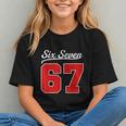 Number 67 Numbered Six Seven Baseball Jersey Style Team 67 Graphic Youth Number 67 Numbered Six Seven Baseball Jersey Style Team 67 Graphic Youth