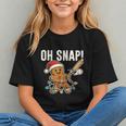 Oh Snap Gingerbreadman Christmas Baseball Humor Graphic Youth Oh Snap Gingerbreadman Christmas Baseball Humor Graphic Youth