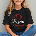 Run Steal I Dare You Humor Baseball Catcher Vintage Graphic Youth