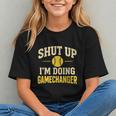 Shut Up I'm Doing Gamechanger Baseball Softball Cheer Graphic Youth Shut Up I'm Doing Gamechanger Baseball Softball Cheer Graphic Youth
