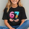 Six Seven 6-7 Baseball Ice Cream Drip 67 Meme Hands Graphic Youth Six Seven 6-7 Baseball Ice Cream Drip 67 Meme Hands Graphic Youth