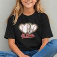 St Louis Leopard Heart Baseball Batter Boys Fan Graphic Youth St Louis Leopard Heart Baseball Batter Boys Fan Graphic Youth