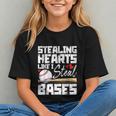Stealing Hearts Like I Steal Bases Baseball Valentines Graphic Youth Stealing Hearts Like I Steal Bases Baseball Valentines Graphic Youth