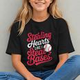 Stealing Hearts Like I Steal Bases Cute Baseball Boys Graphic Youth Stealing Hearts Like I Steal Bases Cute Baseball Boys Graphic Youth