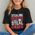 Stealing Hearts Like I Steal Bases Cute Baseball Kids Graphic Youth Stealing Hearts Like I Steal Bases Cute Baseball Kids Graphic Youth