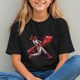 Valentine Baseball Player Drip Graphic Youth