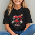 Valentines Day Baseball Heart Bat Sunglasses Men Boys Kids Graphic Youth Valentines Day Baseball Heart Bat Sunglasses Men Boys Kids Graphic Youth