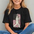 Vintage American Flag Baseball Batter Patriotic Home Run Graphic Youth Vintage American Flag Baseball Batter Patriotic Home Run Graphic Youth