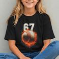 Women's 67 Baseball Boys Birthday Teens Six Seven Brainrot Graphic Youth Women's 67 Baseball Boys Birthday Teens Six Seven Brainrot Graphic Youth