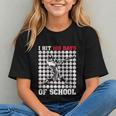 Women's I Hit 100 Days Of School Baseball 100th Day Boys Kids Graphic Youth Women's I Hit 100 Days Of School Baseball 100th Day Boys Kids Graphic Youth