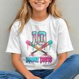 Baseball 10 Year Old Ice Cream Drip 10th Bday Double Digits Graphic Youth Baseball 10 Year Old Ice Cream Drip 10th Bday Double Digits Graphic Youth