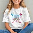 Baseball 50 Year Old Ice Cream Drip 50th Birthday Number 50 Graphic Youth Baseball 50 Year Old Ice Cream Drip 50th Birthday Number 50 Graphic Youth