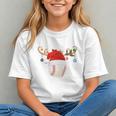 Baseball Christmas Reindeer Santa Hat Sports Player Xmas Graphic Youth Baseball Christmas Reindeer Santa Hat Sports Player Xmas Graphic Youth