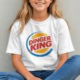 Baseball Dinger King Logo For Home Run Players And Fan Graphic Youth
