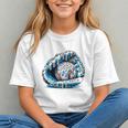 Baseball Drip Ice Cream Sprinkles Baseball Glove Premium Tri-Blend Graphic Youth