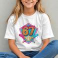 Baseball Drip Jersey Number 67 For Players & 67th Birthday Premium Tri-Blend Graphic Youth Baseball Drip Jersey Number 67 For Players & 67th Birthday Premium Tri-Blend Graphic Youth