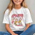 Baseball Drip Number 67 Player Ice Cream Or 67th Birthday Graphic Youth