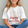 Baseball Game Day There Is No Crying In Baseball Graphic Youth